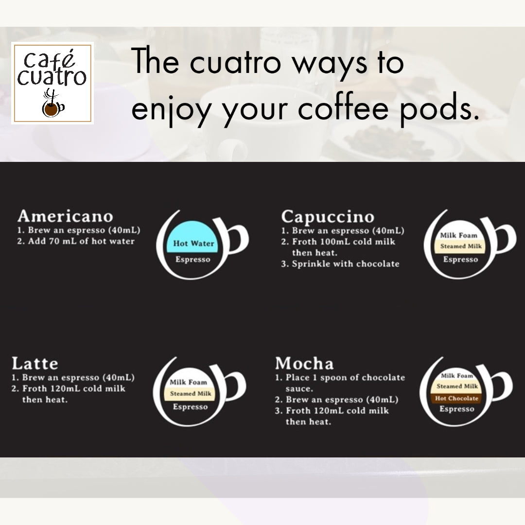 cafe4ph KALINGA ROBUSTA Coffee Pods in Aluminum Nespresso-compatible Capsules (10 pods)