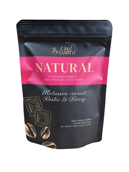 cafe4ph DRIP COFFEE PACK 7 - PREMIUM COFFEE Beans in Drip Filter - 7 pieces in a pack